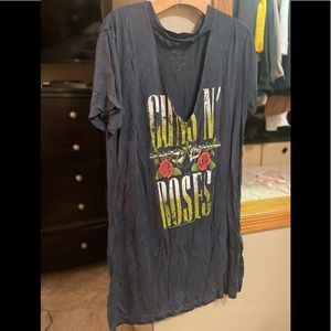 Guns N Roses T-Shirt Dress